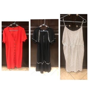 GUC Old Navy bundle of 3 dresses